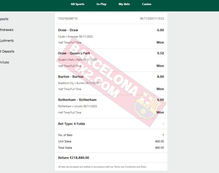 Fixed Match 100% Sure