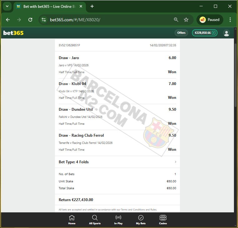 Fixed Match 100% Sure